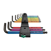 Wera 950 Spkl/9 Sm N Multicolor L-Key Set Metric Blacklaser 9 Pieces