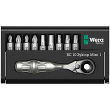 Wera Bit Set and Bit Ratchet (10 Pieces)