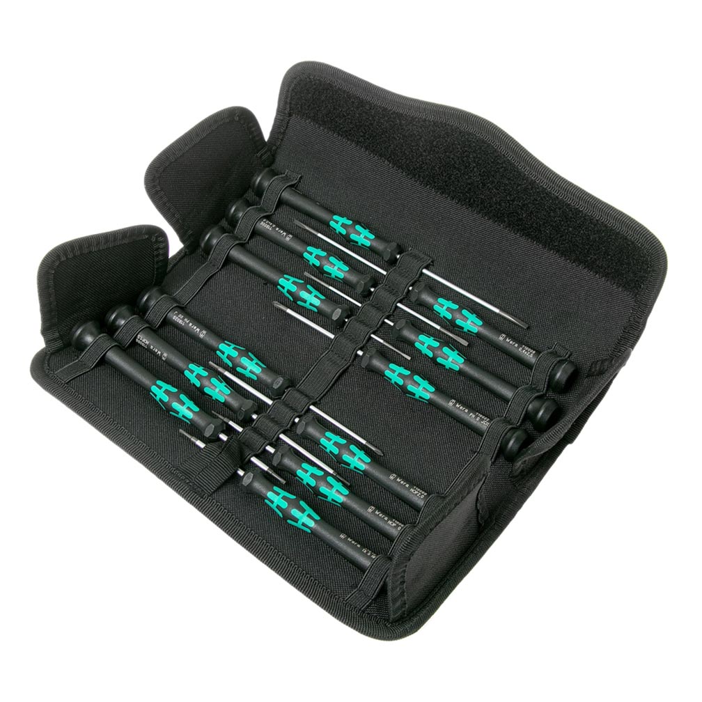 Wera Kraftform Micro-Set/12 Sb 1 Screwdriver Set for Electronic Applications