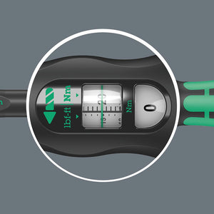 Wera Click-Torque Reversible 1/4" Ratchet Wrench (NM Scale)