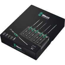 Wera 2035/6 Kraftform MicroSlotted Phillips Screwdriver Set and Rack 6 pc