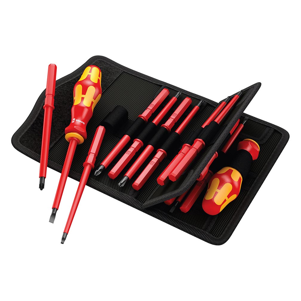 Wera 347108 Kraftform Kompakt VDE 60 i/62 i/68 i/18 Insulated Blade Set