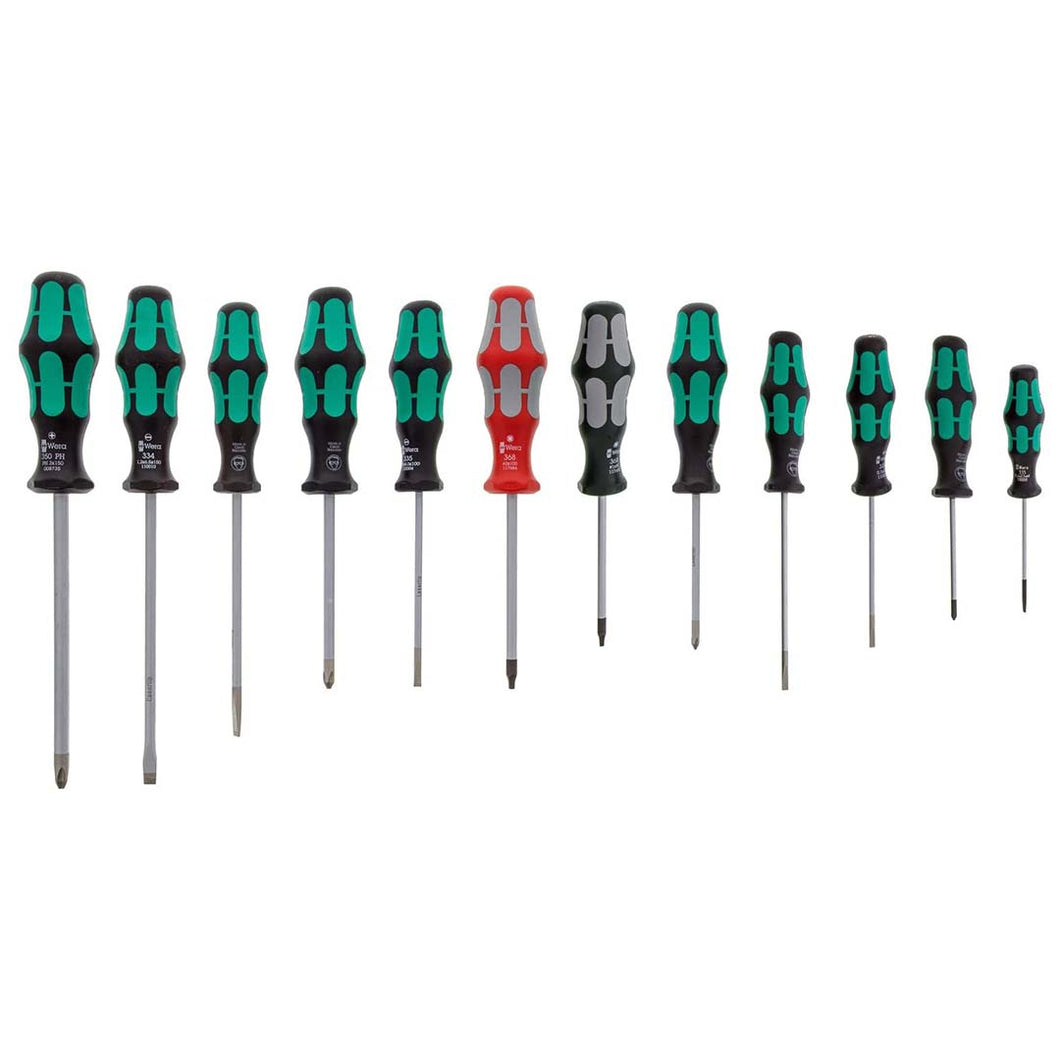 Wera Kraftform Plus Screwdriver Set (12-Piece Set)