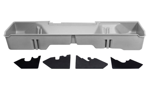 DU-HA Underseat Storage Gun Case 07-13 GMC & Chevy Light Gray