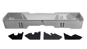 DU-HA Underseat Storage Gun Case 07-13 GMC & Chevy Light Gray