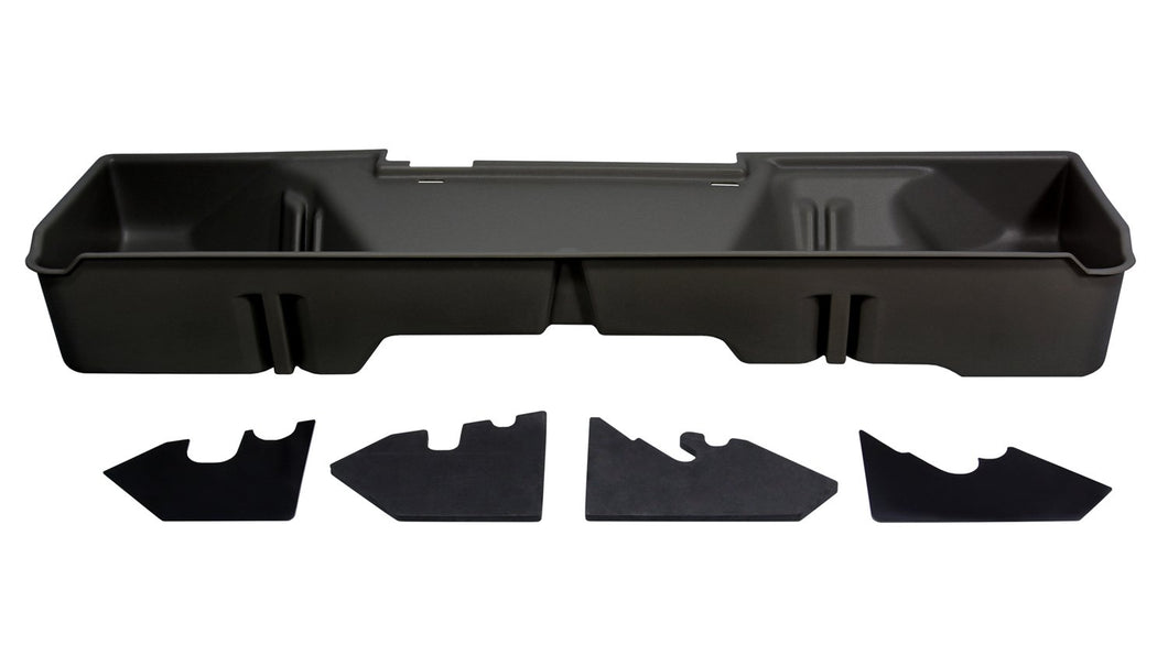DU-HA Underseat Storage Gun Case 07-13 GMC & Chevy Ext. Cab  Dark Gray