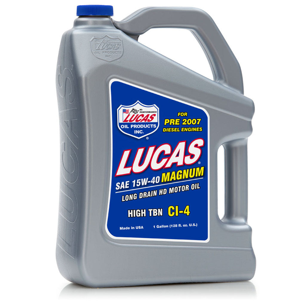 Lucas Oil SAE 15W-40 CI-4 Magnum Motor Oil 1 Gallon