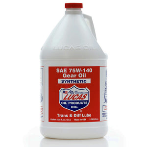 Lucas Oil Synthetic SAE 75W 140 Trans Diff Lube 1 Gallon