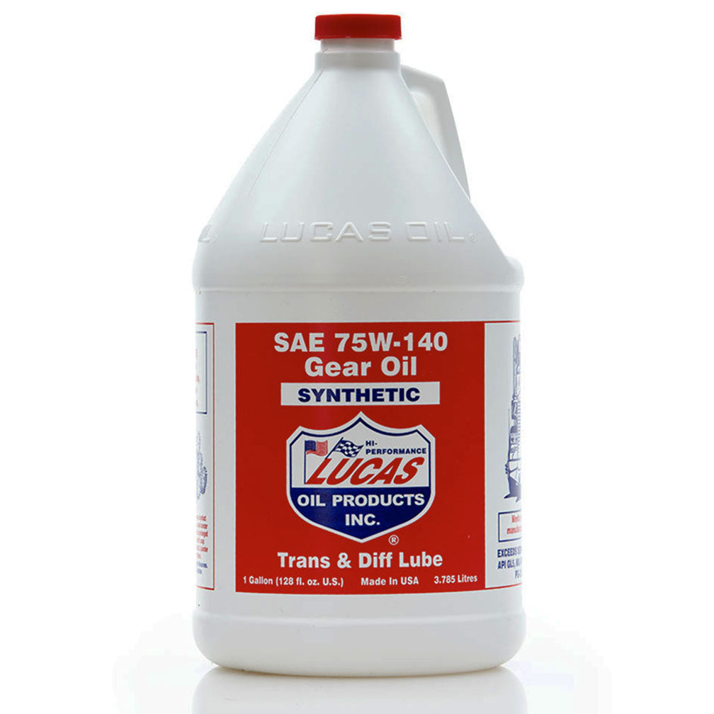 Lucas Oil Synthetic SAE 75W 140 Trans Diff Lube 1 Gallon