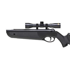 Beeman Black Cub 177/22 Dual Caliber Break Barrel Rifle with Black Synthetic Stock with 4x32mm Scope