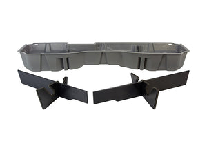 DU-HA Under Seat Storage 14-18 Chevrolet GMC Silverado Sierra Light Heavy Duty Crew Cab Ash Gray