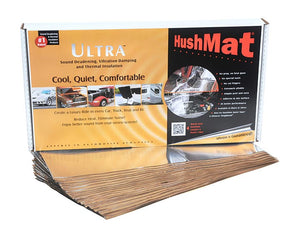 Hushmat Floor/Dash Kit Silver; 20 Sheets; 12 in. x 23 in.; 38.75 sq. ft.