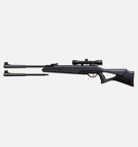 Beeman Longhorn II X2 DC - Gas Ram Black Barrels Air Rifle Combo w/4 x 32 scope & mounts