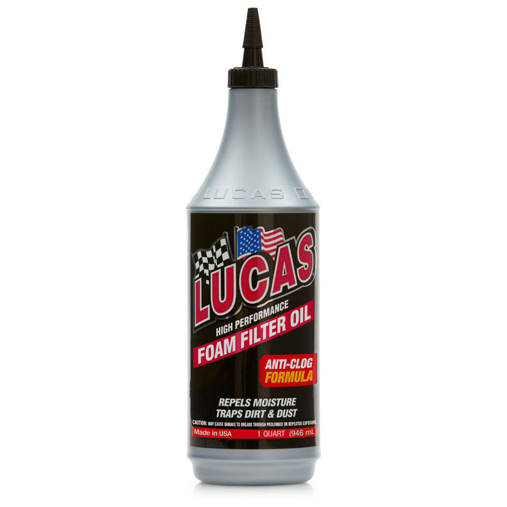 Lucas Oil Foam Filter Oil 1 Quart