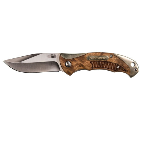 Old Timer 900OT 6.85in Stainless Steel Assist Opening Knife 2.9in Point Blade