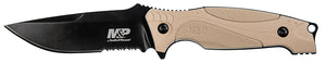 S&W M&P M2.0 9in S.S. Full Tang Thin Fixed Blade Knife  4in Drop Point Blade