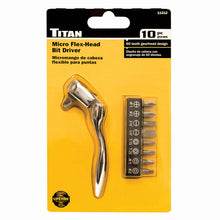 Titan Tool 10 pc Micro Flex Bit Ratchet Set