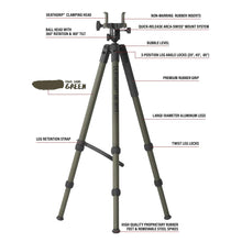 BOG DeathGrip Infinite Aluminum Tripod - OD Green