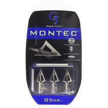 G5 Outdoors Montec Pre-Season Steel Fixed Broadhead 3 Pack 85G