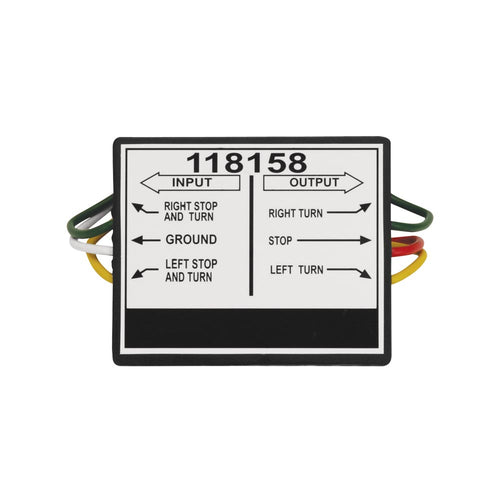Tekonsha 2 to 3 Taillight Converter Connecting Tow Vehicles 2 Wire Sys to Towed Vehicles 3 Wire Sys