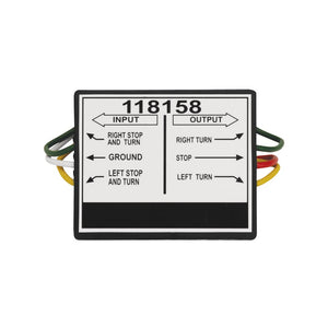 Tekonsha 2 to 3 Taillight Converter Connecting Tow Vehicles 2 Wire Sys to Towed Vehicles 3 Wire Sys