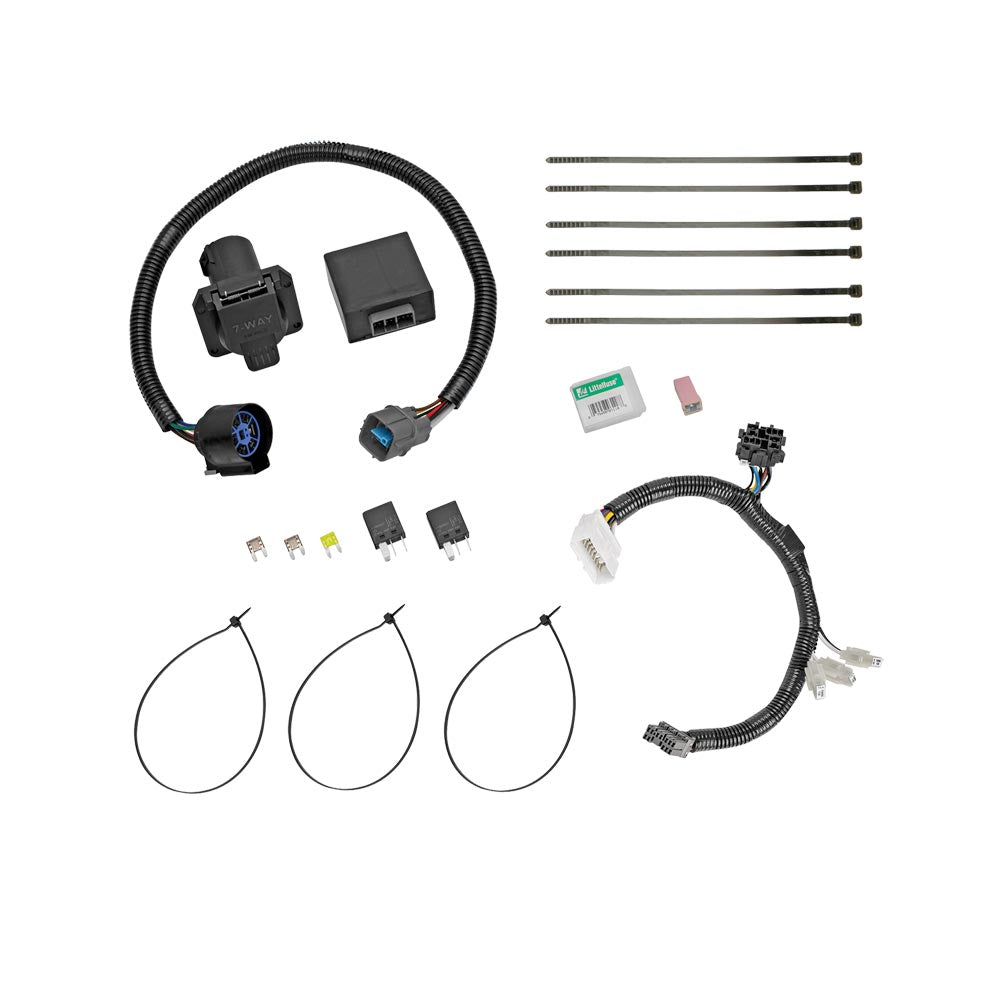 Tekonsha Tow Harness Wiring Package 7Way Circuit Protected ModuLite HD Module