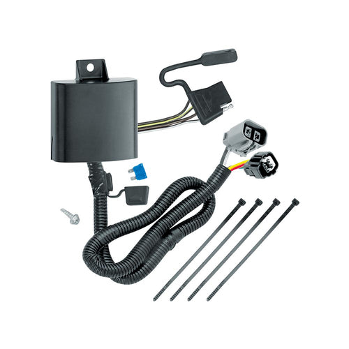 Tekonsha Tow Harness Wiring Package 4Flat Circuit Protected ModuLite HD Module