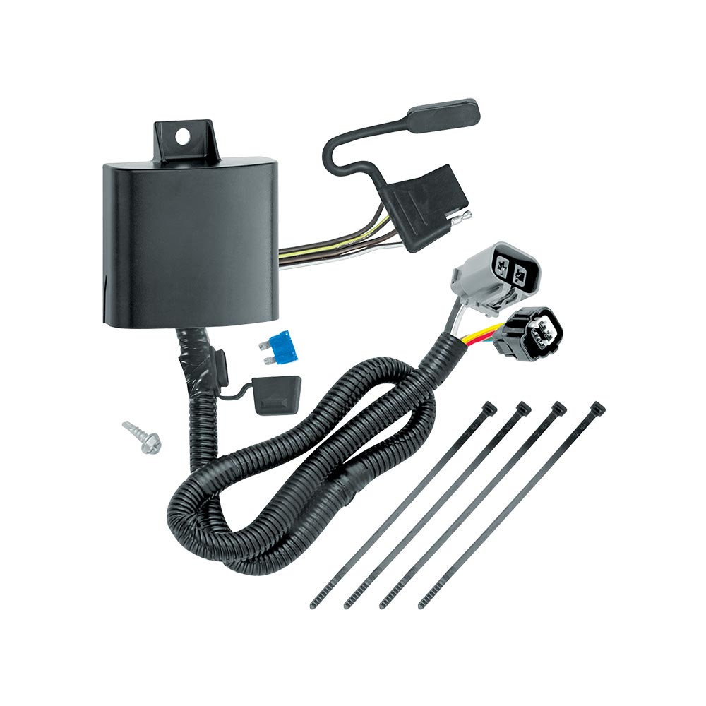 Tekonsha Tow Harness Wiring Package 4Flat Circuit Protected ModuLite HD Module