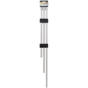 Titan 3 pc 3/8 in Drive Extra Long Extension Set
