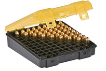 Plano 100 Count Handgun Ammo Case w hinged cover  Holds 9mm380acp caliber bullets