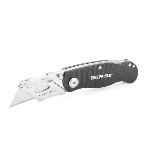 Sheffield Ultimate Lockback® Utility Knife Black