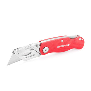 Sheffield Ultimate Lockback® Utility Knife Red