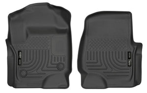 Husky Liners Front Floor Liners 2017-2020 FORD F250/F350/F450- BLACK