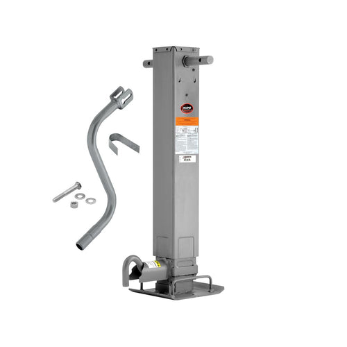 Pro Series Weld-On Jack Square Tube 12000lbs Sidewind 12 1/2