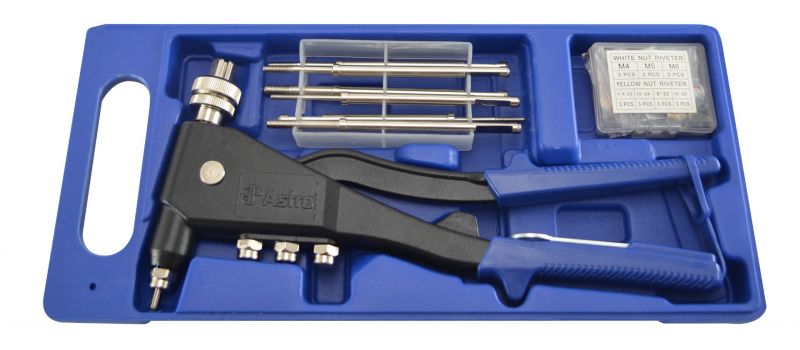 Astro  Tool 1443A Hand Rivet Nut Kit SAE Metric with Rivet Nut Assortment