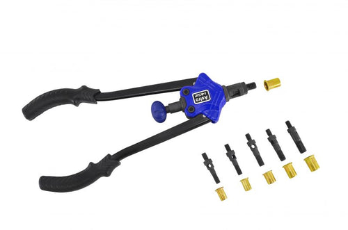 Astro  Tool 1452 XL Hand Rivet Nut Setter Kit 1/2In Capacity  60pc Rivnuts