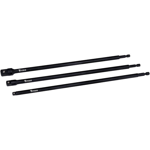 Titan Tool 3 pc 12 in Impact Adapter Set