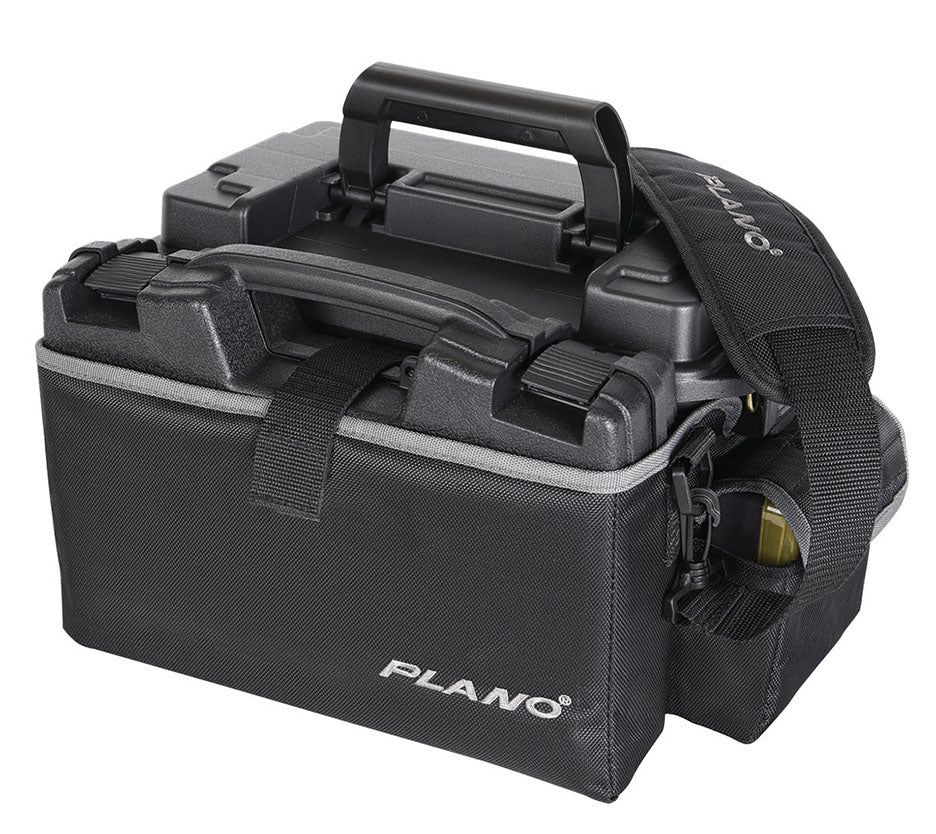 Plano Medium X2 Range Bag w 140300 Pistol Case and 1712 Ammo Can