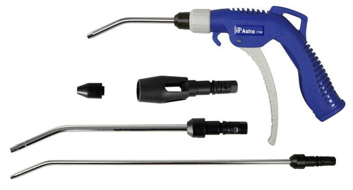 Astro Tool 1746 High Flow Blow Gun 5 Piece Quick Disconnect Attachments