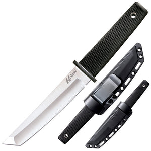 Cold Steel Kobun Fixed *17TZ* 5-1/2" Tanto Blade Boot Knife Secure-Ex Sheath Kraton