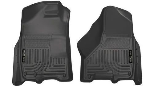 Husky Liners Front Floor Liners Fits 09-18 Ram 1500 Crew 10-18 2500/3500 Crew