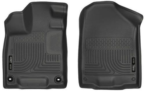 Husky 2017-2020 Honda Ridgeline Weatherbeater Front Floor Liners Black