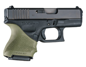 Hogue HandAll Beavertail Grip Sleeve Glock 26/27 OD Green