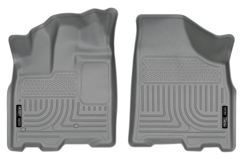 Husky 2011-19 Toyota Sienna Weatherbeater Front Floor Liners Grey