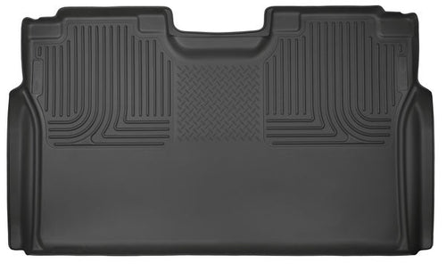 Husky Liners 2nd Seat Floor Liner (Full Coverage) 15-2020 F-150 SUPER CREW-Black