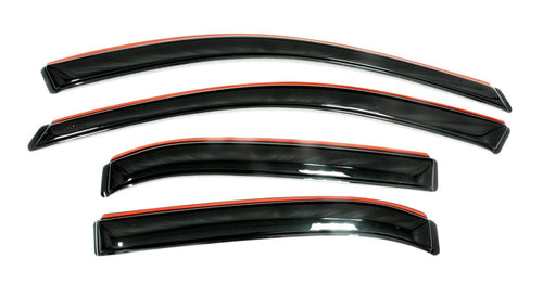 Auto Vent Shade InChannel Ventvisor Side Window Deflector 4Pc Set for 2015-2019 Ford Edge