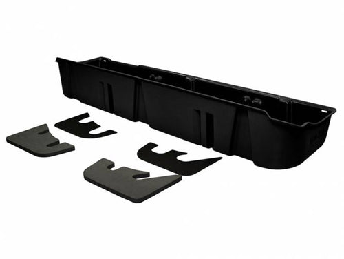 DU-HA Under Seat Storage Fits 09-14 Ford F-150 SuperCrew without Subwoofer Black