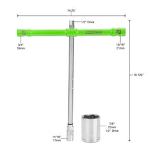 OEMTOOLS 20565 Power Cross Compact Lug Nut Wrench