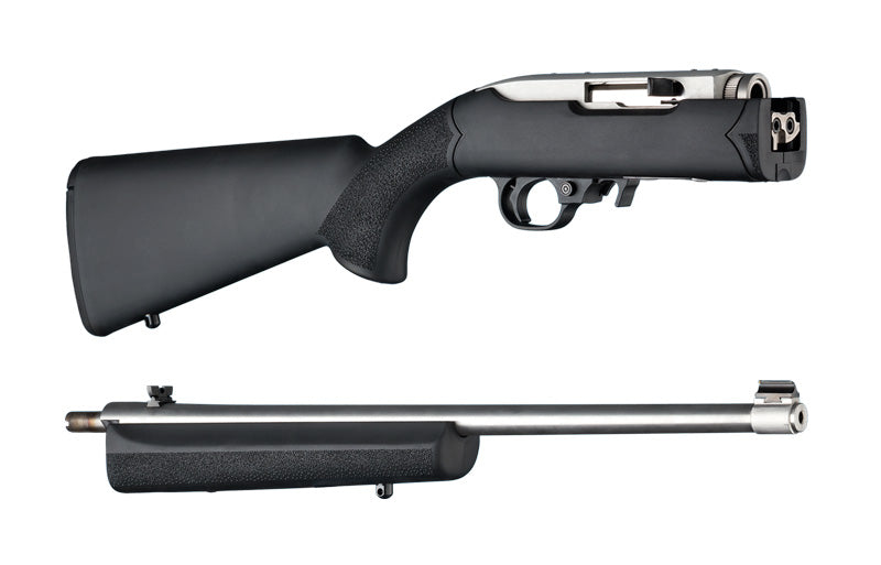 Hogue Ruger 1022 Takedown Rubber OverMolded StockStard Barrel Channel Black
