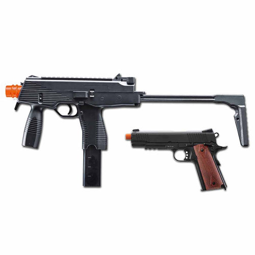 Umarex Airsoft Mag 9 SMG AEG/1911 Pistol Combo Action Kit